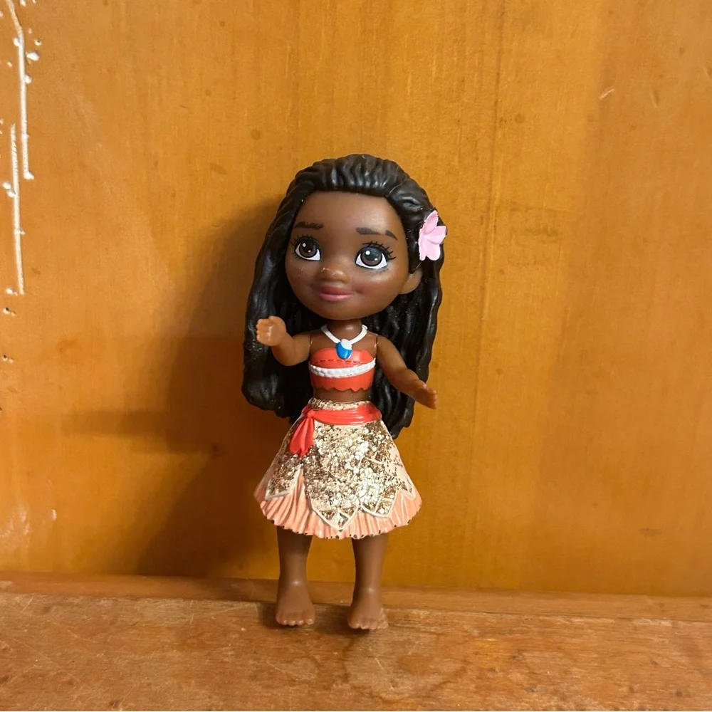 Disney Princess Moana Mini Glitter Dress 3